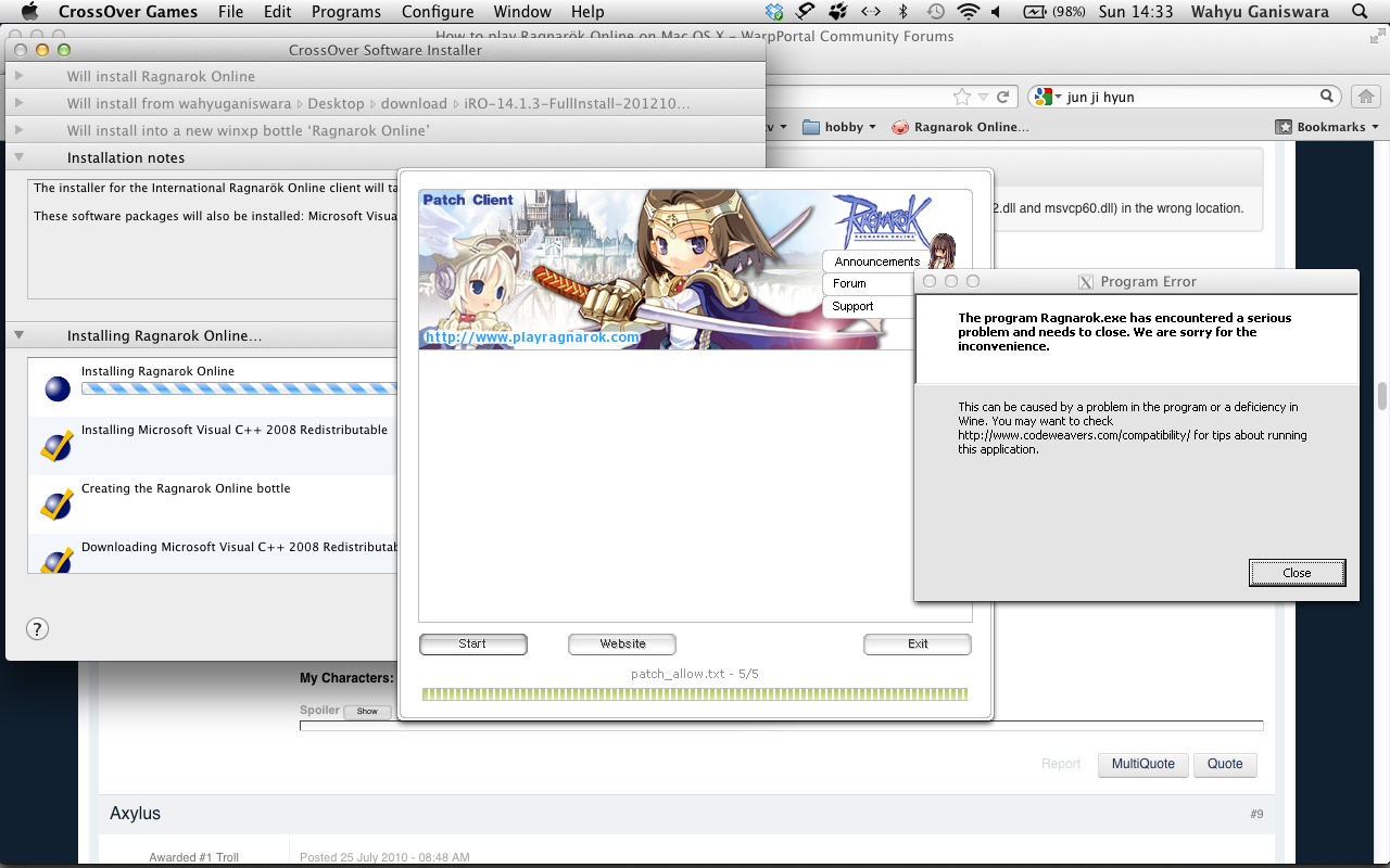 Ragnarok Crossover For Mac Os X 10.6.8