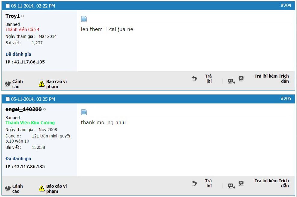 Blacklist Troy 1 hồi sinh, nhờ mod check dùm !!!