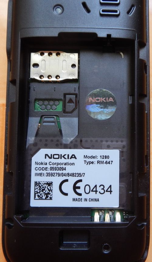Chữa cháy Nokia1280 hàng zin chưa bung, mới 99% - 3