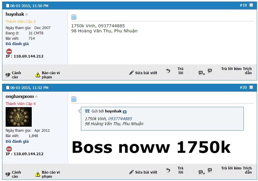 Nghi ngờ clone nick kê giá