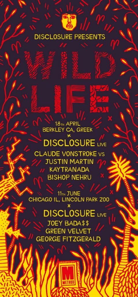Disclosure announce Wild Life show series