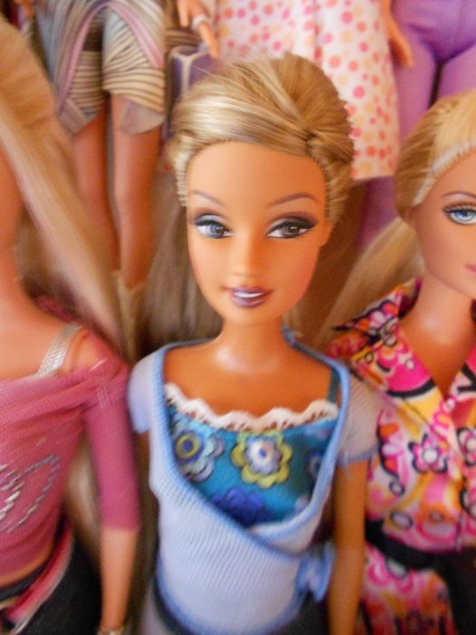 barbie hair highlights