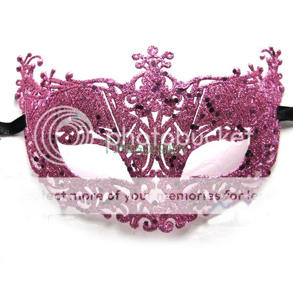 Lady Women's Shining Elegant Masquerade Half Face Princess Mask Party Halloween